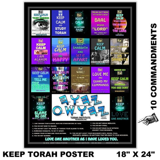 KEEP TORAH POSTER