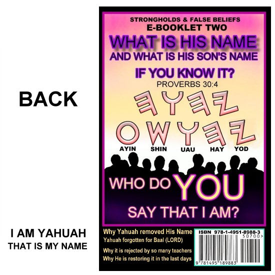 I AM YAHUAH That is My Name